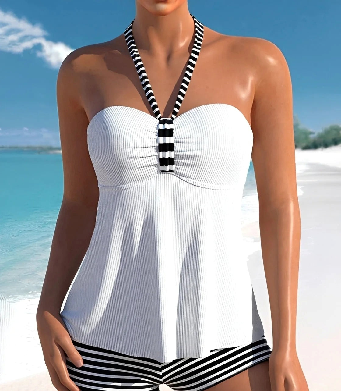 Ayla - Elegante Halterneck-Tankinis