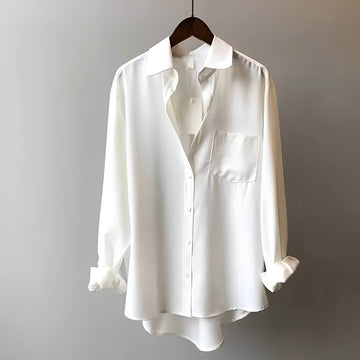 Hajra - Elegante Bluse mit Reverskragen