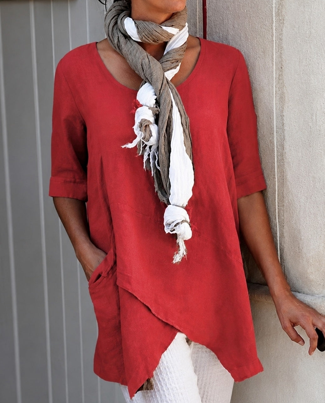 Chanelle - Bequemes Lockeres Top