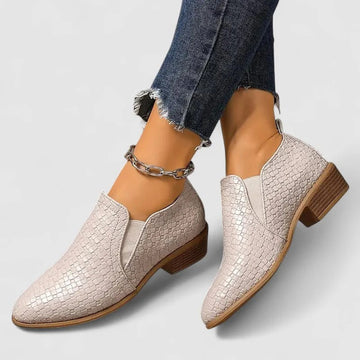 Ellie - Spitz zulaufende voluminöse Loafers
