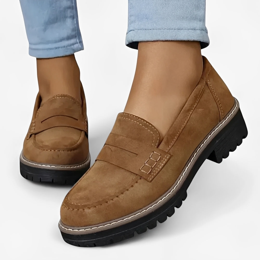 Gwen - Bequeme flache Slipper