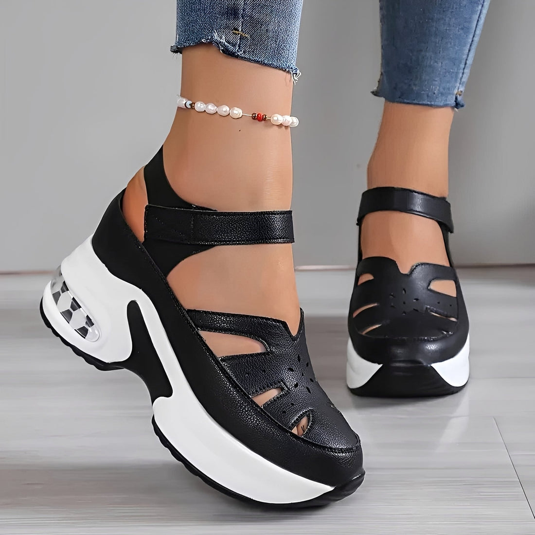 Tahlia - Trendige Keilsandalen