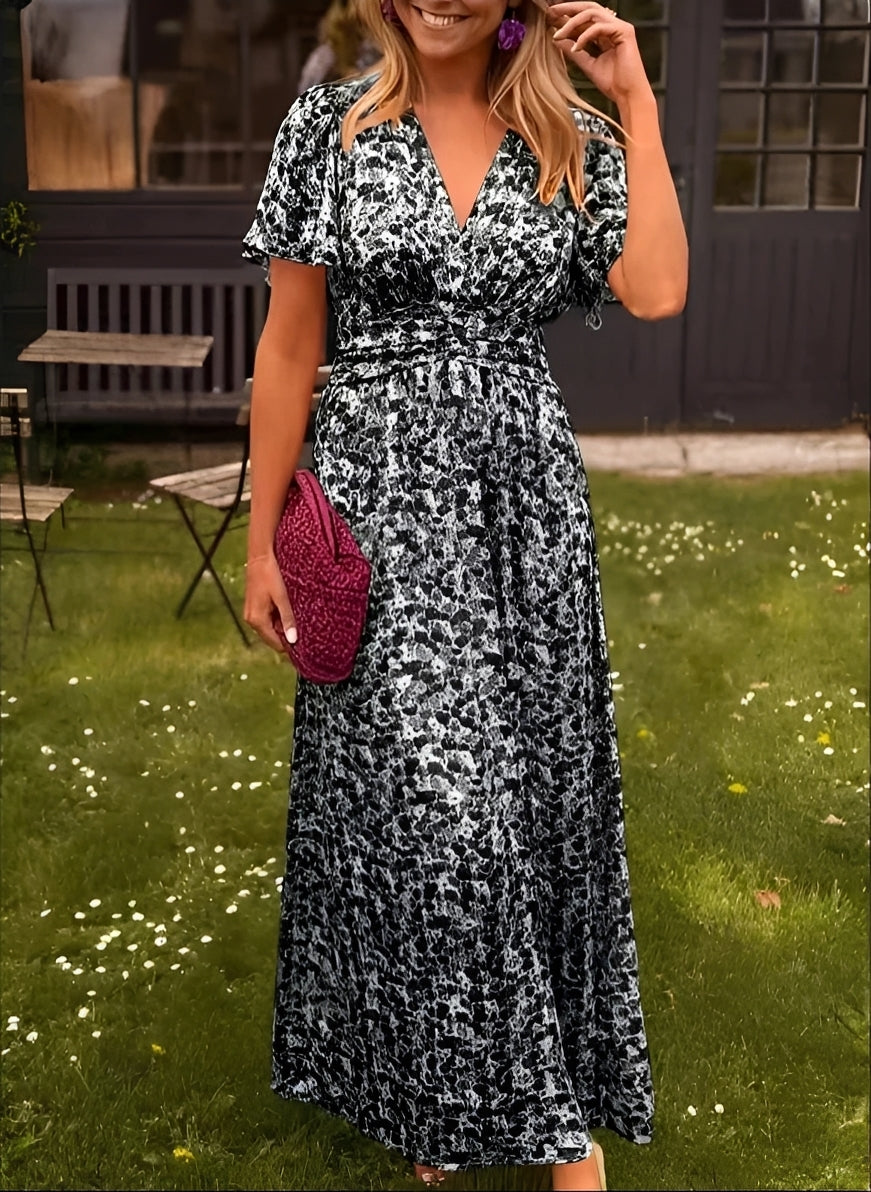 Jermaine - Weit geschnittenes Maxikleid