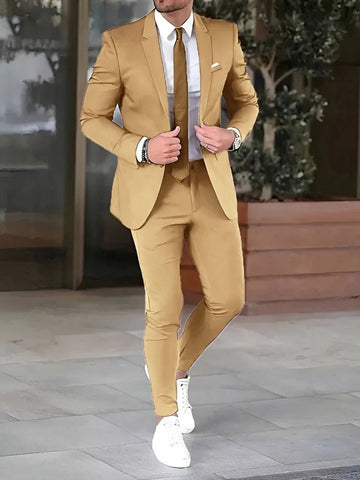 Zion - Schicker Slim Fit Anzug