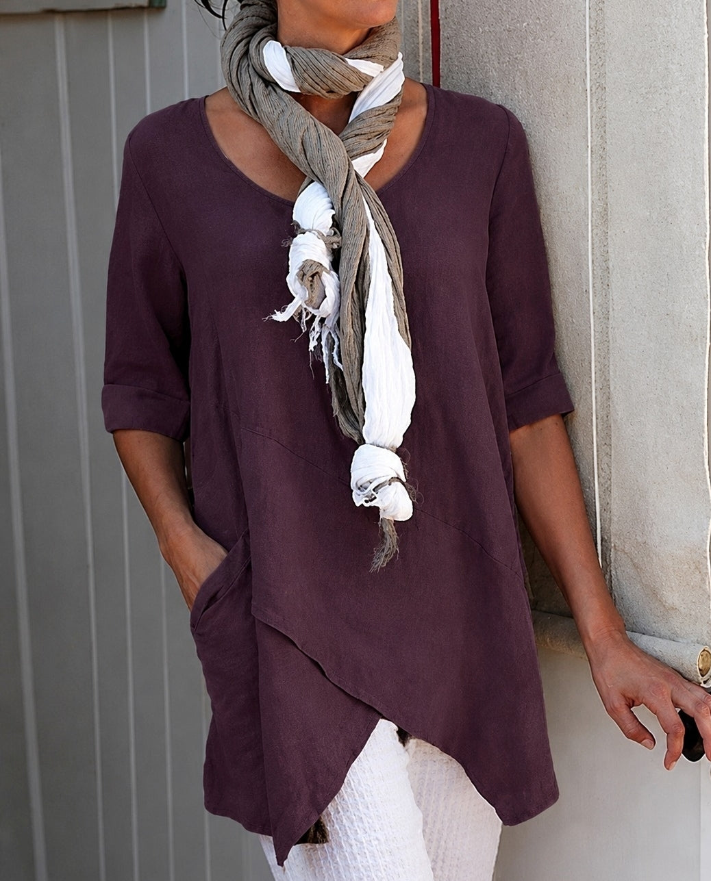 Chanelle - Bequemes Lockeres Top