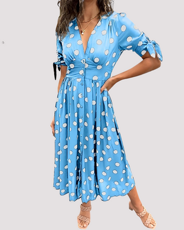 Nicole - Schickes Punktkleid