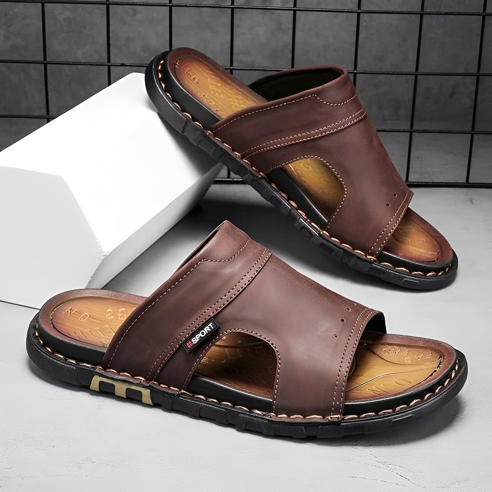 Kent - Gemütliche Weiche Sohlen-Sandalen