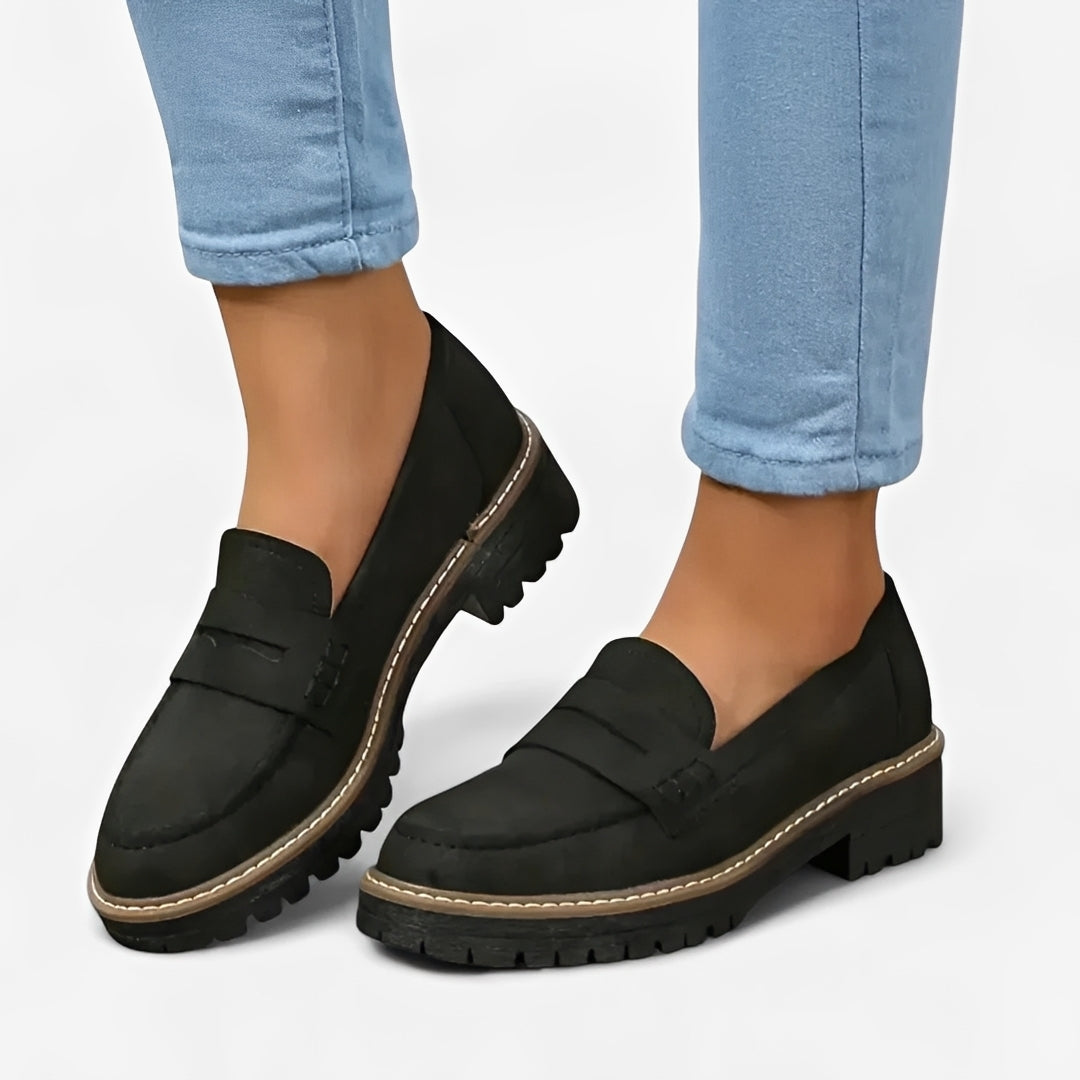 Gwen - Bequeme flache Slipper