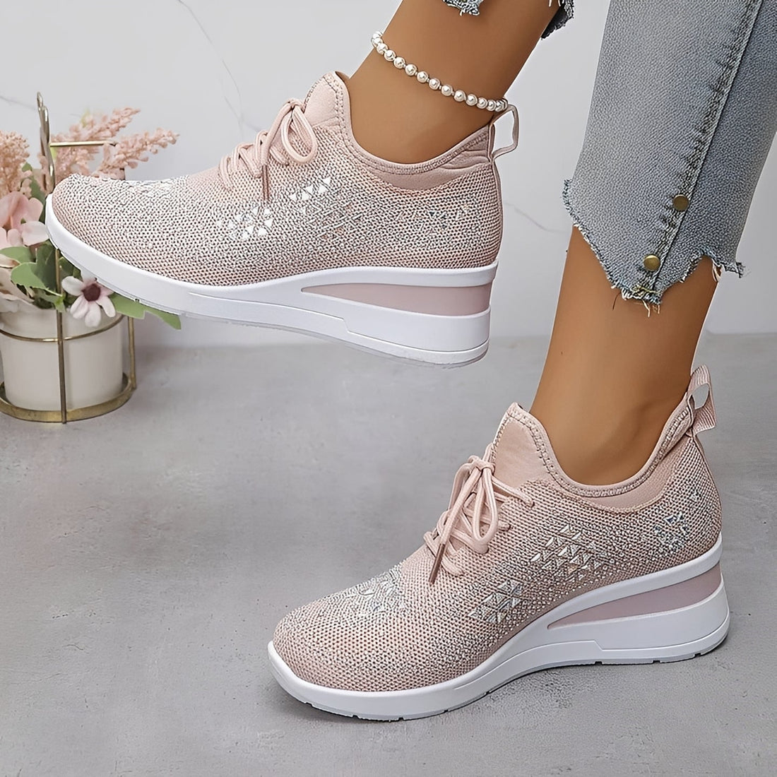 Brenda - Schicke Keilabsatzschuhe