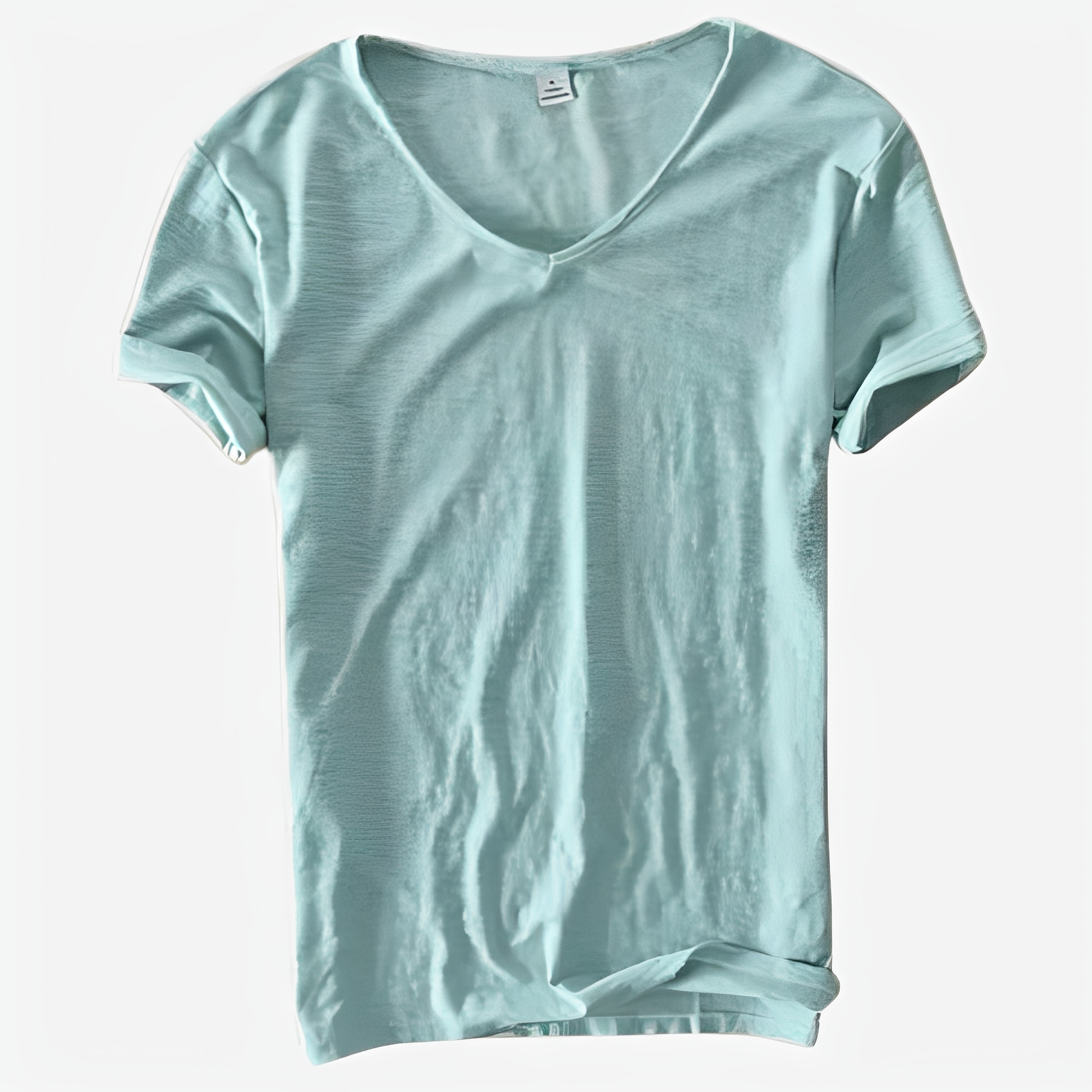Jayson - Herren-Sommer-T-Shirt mit V-Ausschnitt im legeren Stil