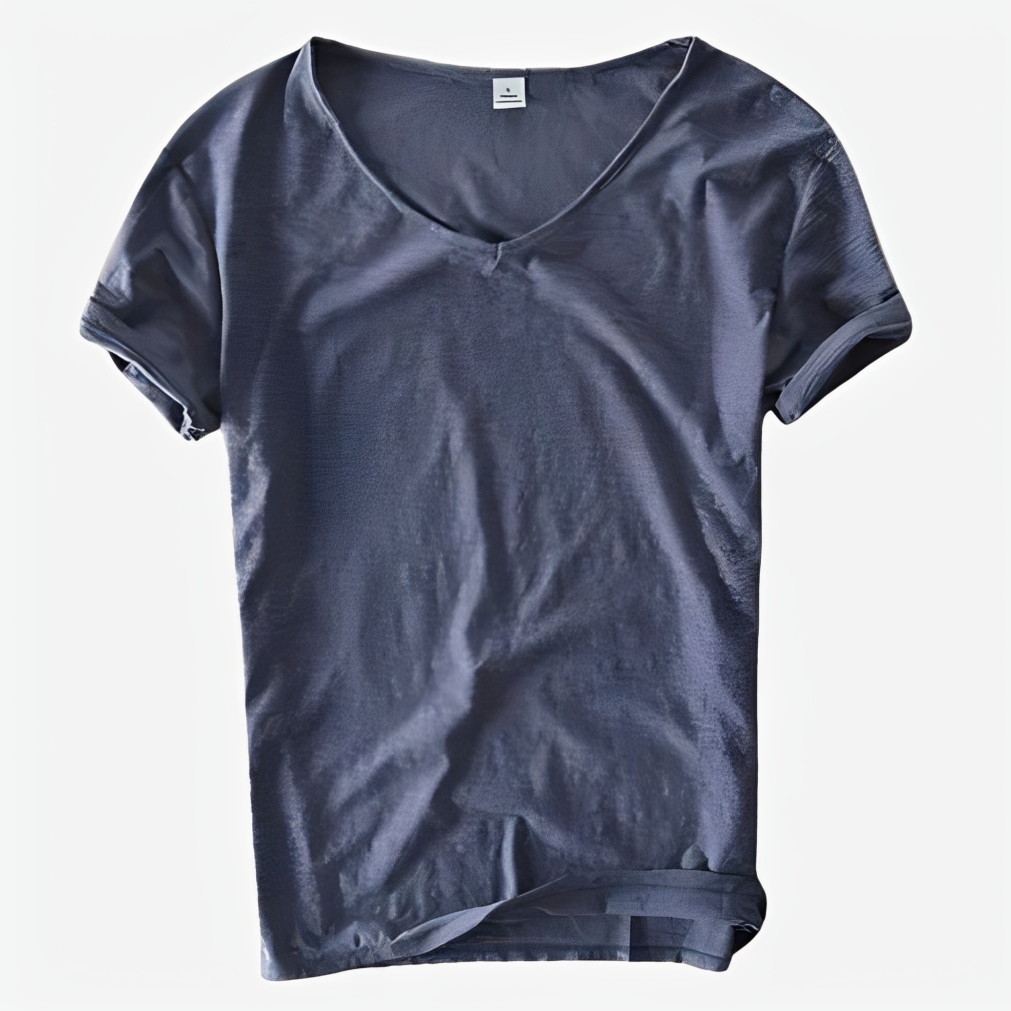 Jayson - Herren-Sommer-T-Shirt mit V-Ausschnitt im legeren Stil