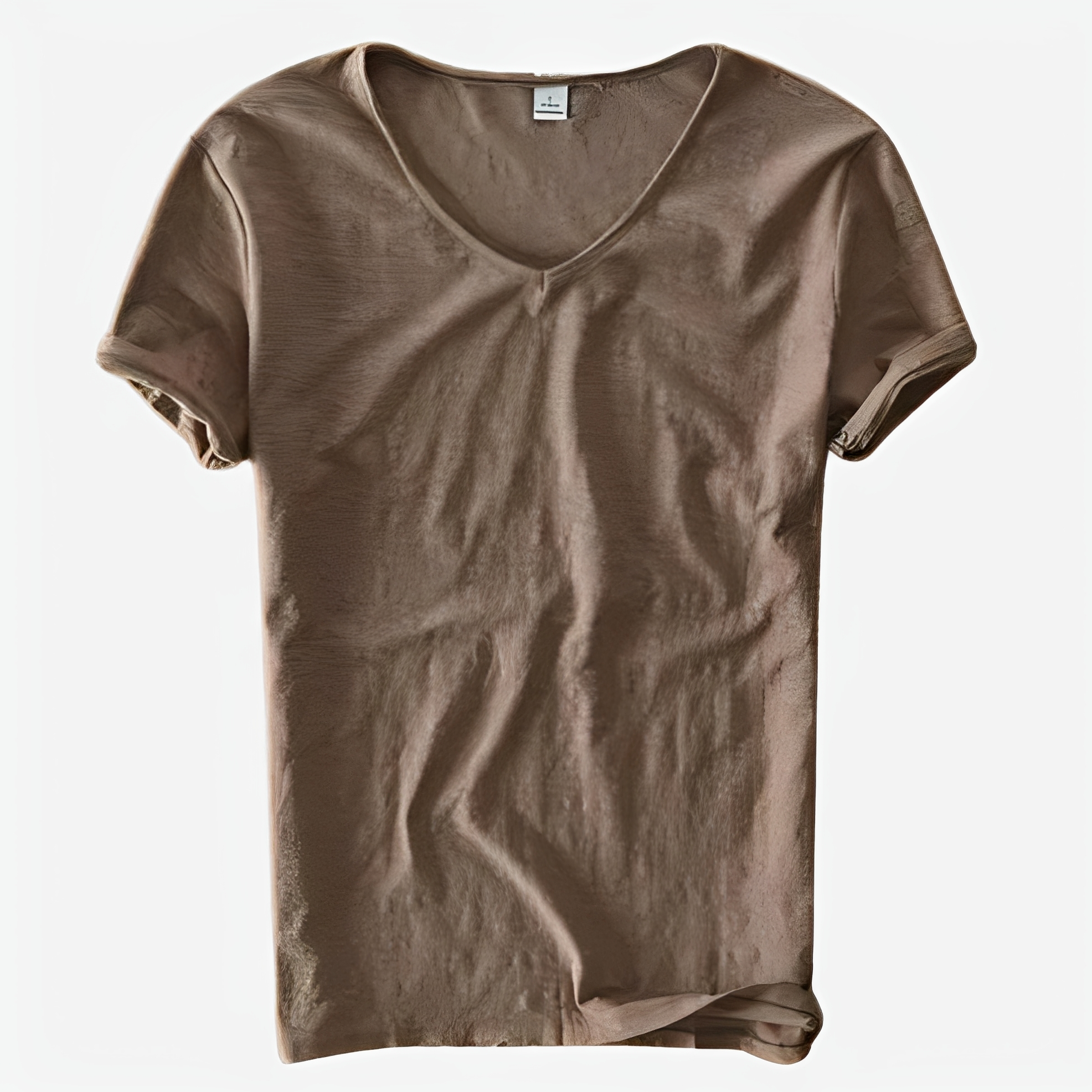 Jayson - Herren-Sommer-T-Shirt mit V-Ausschnitt im legeren Stil