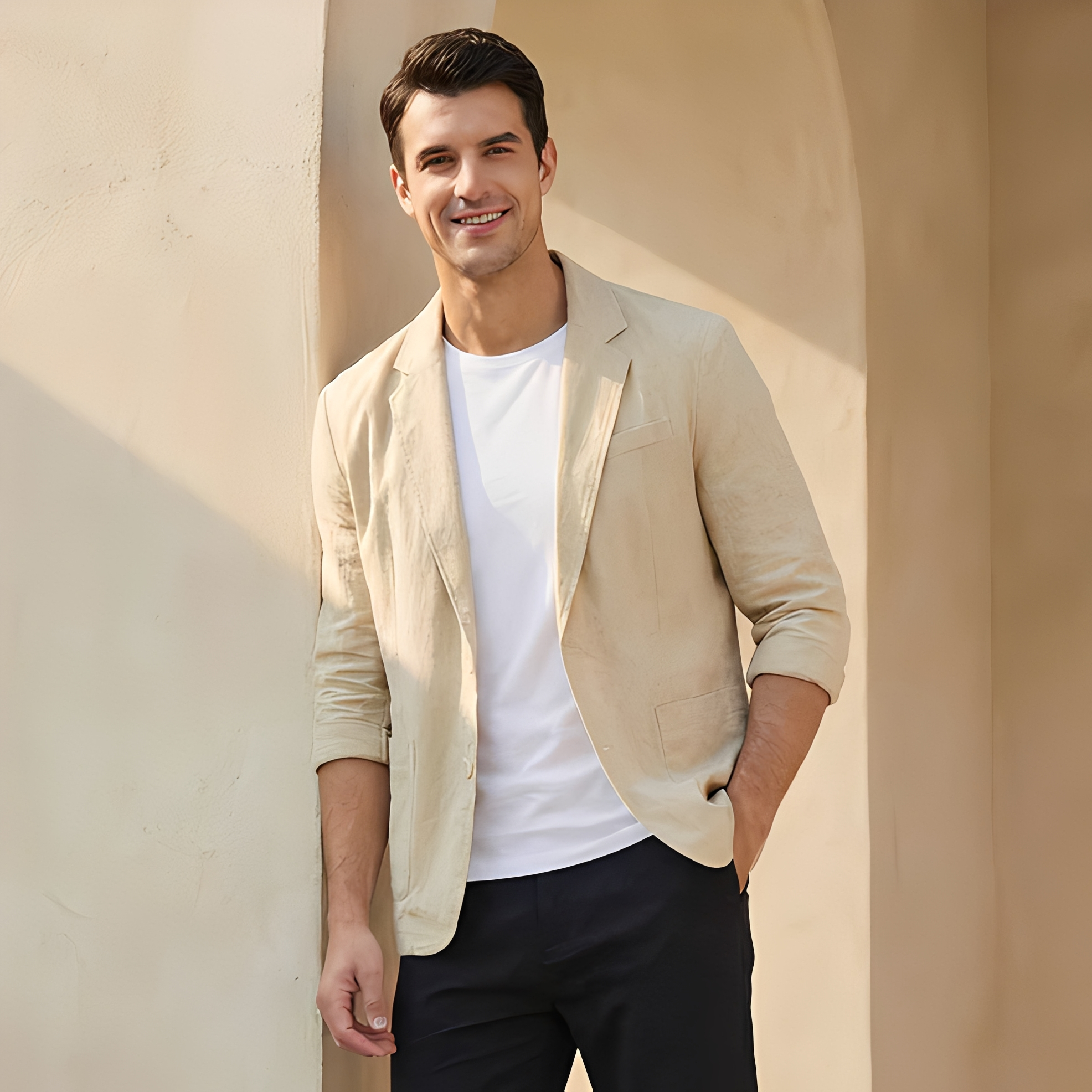 Gylle - Herren Sommerblazer im lockeren Stil