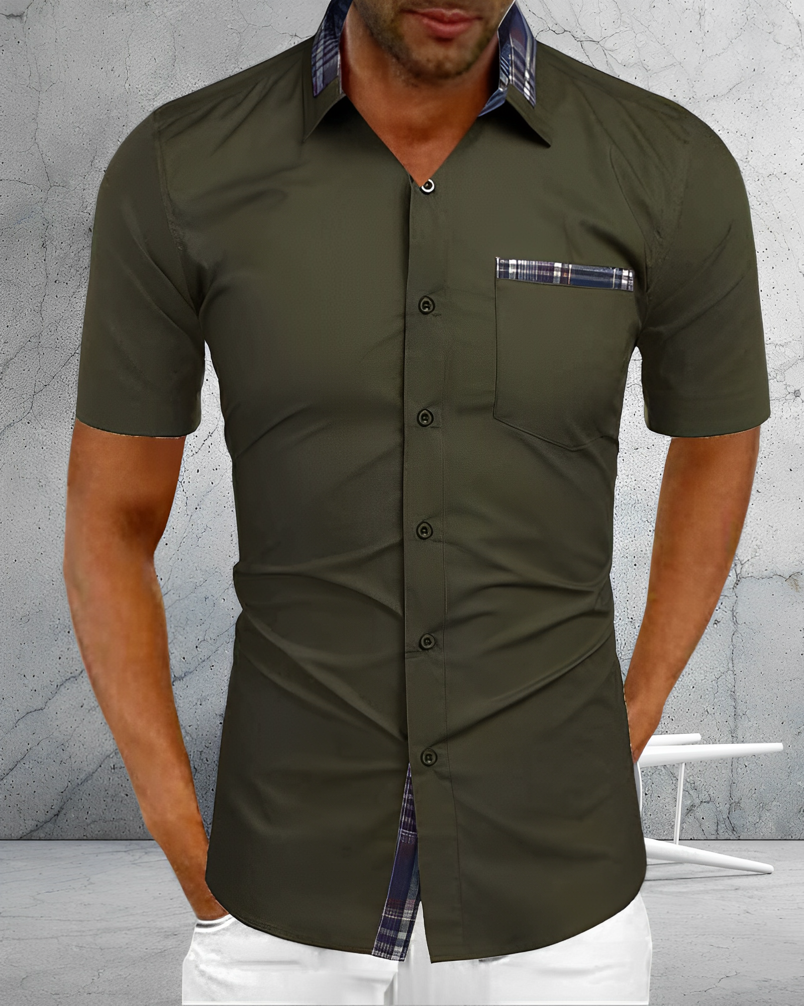 Theo – Herren-Kurzarm-Shirt