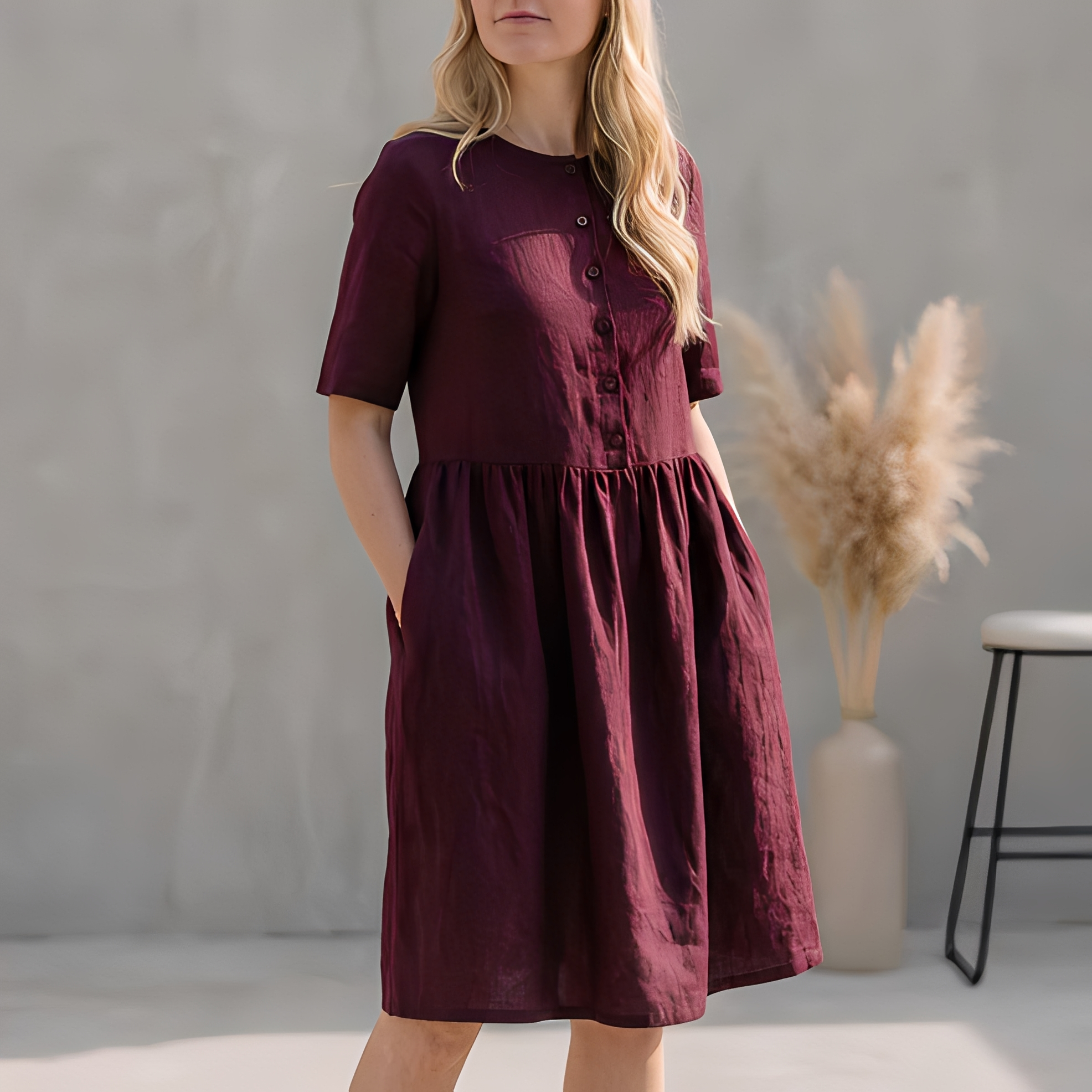 Angelene - Schickes und elegantes Sommerkleid für Frauen