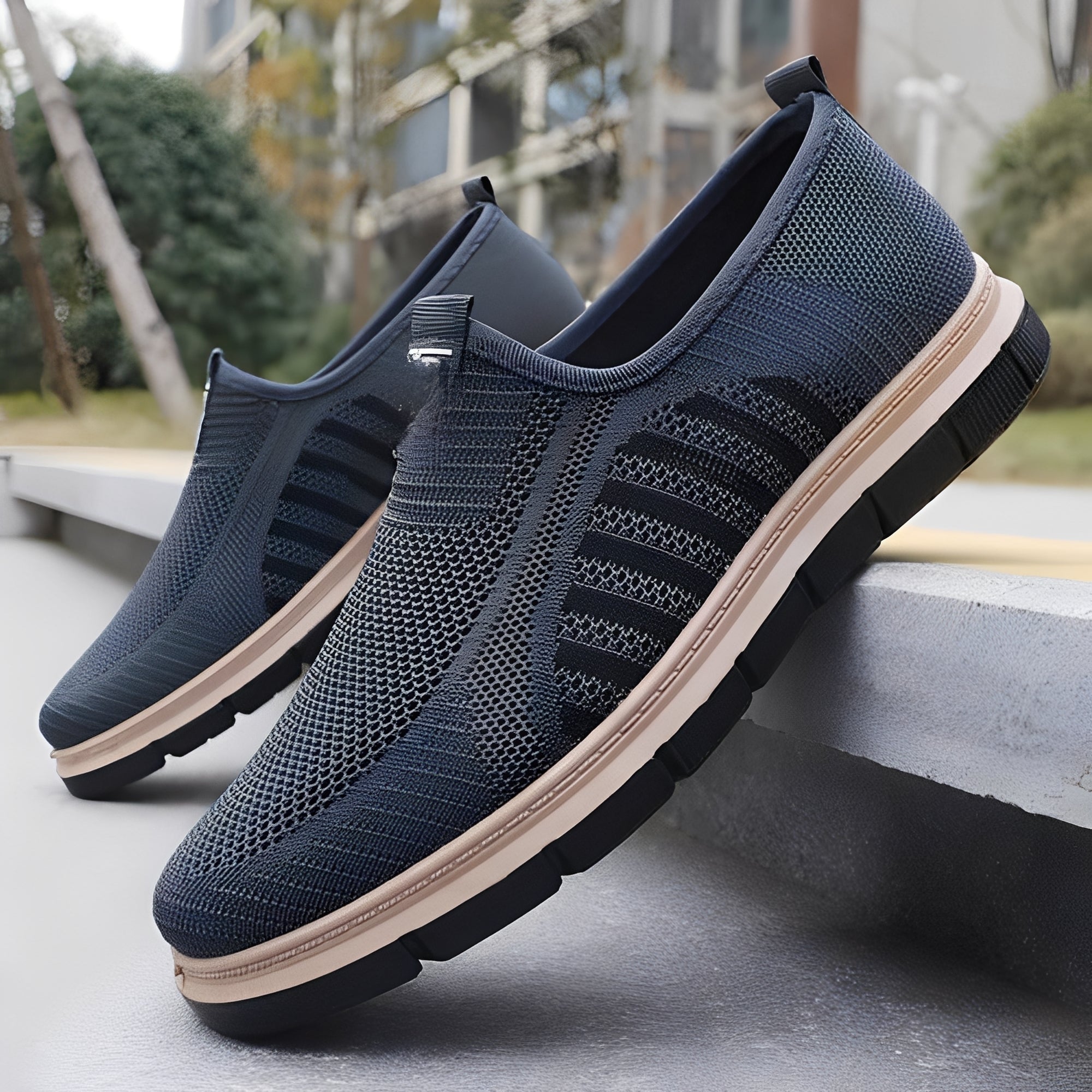Henrick - Stilvolle Herren-Slip-On-Sneaker