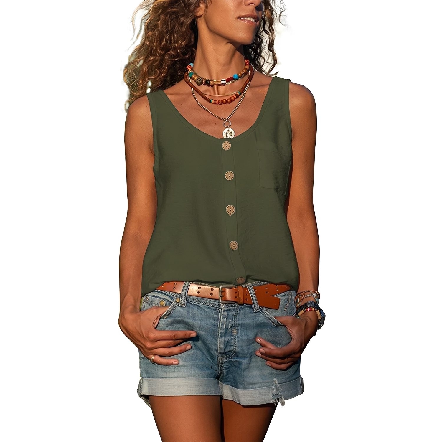 Naressa - Stilvolles Sommer-Tanktop für Damen