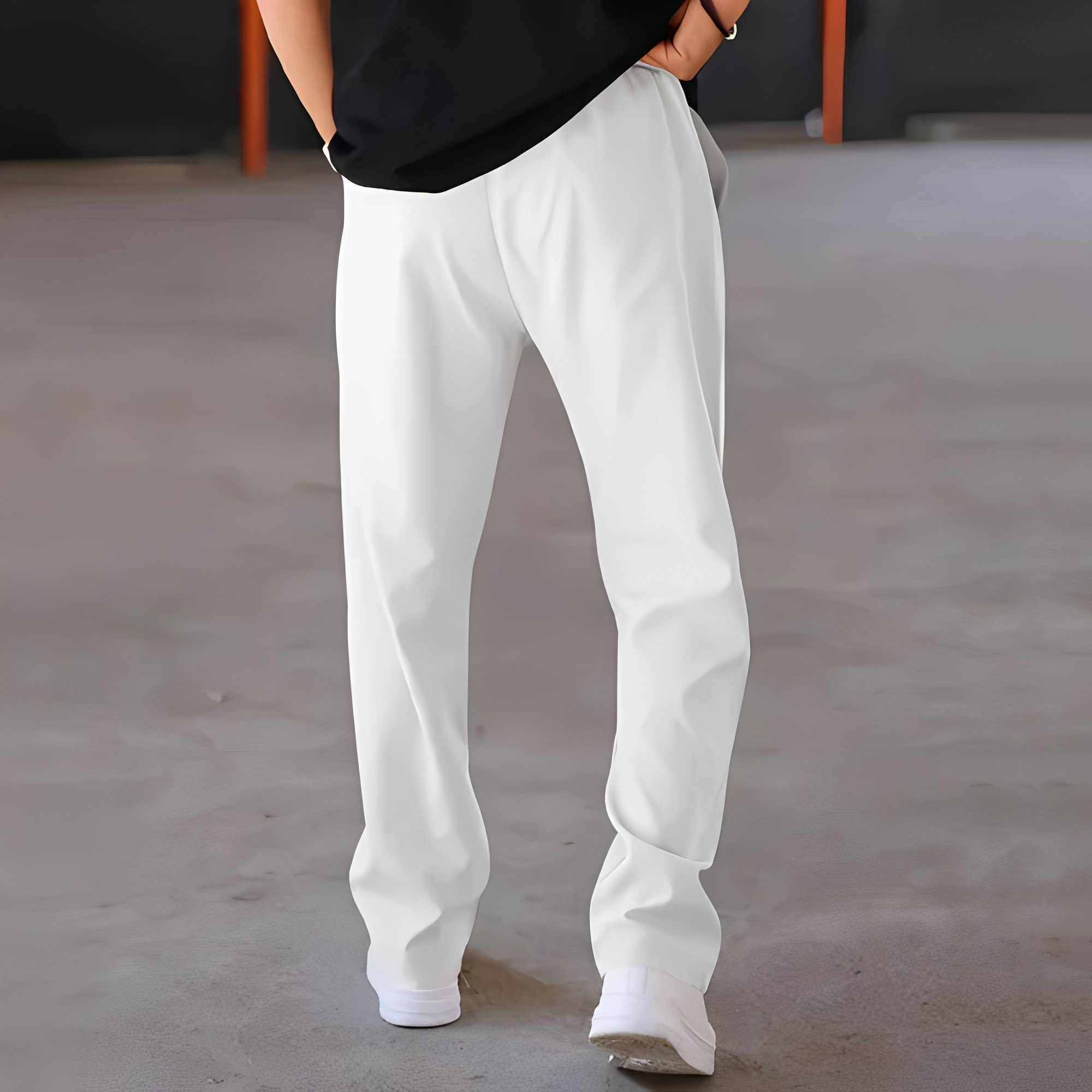 Fresniel - Modische Herrenhose, gerade und leger