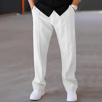 Fresniel - Modische Herrenhose, gerade und leger