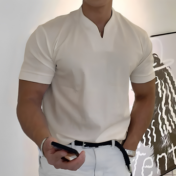 Joel - Herrenhemd mit elastischem Bund für einen lässigen Look