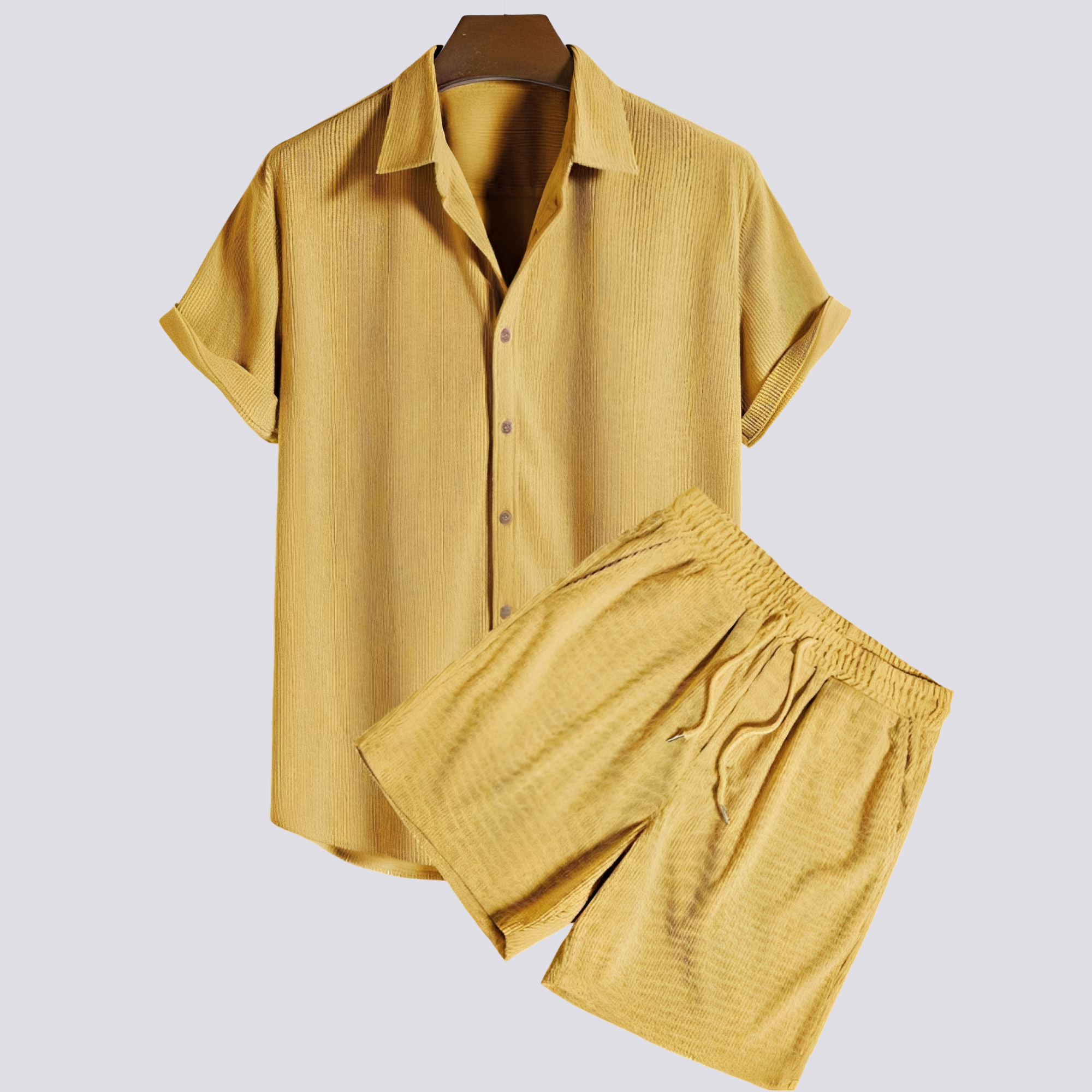 Alfred - Lockere Strandkleidungskombination