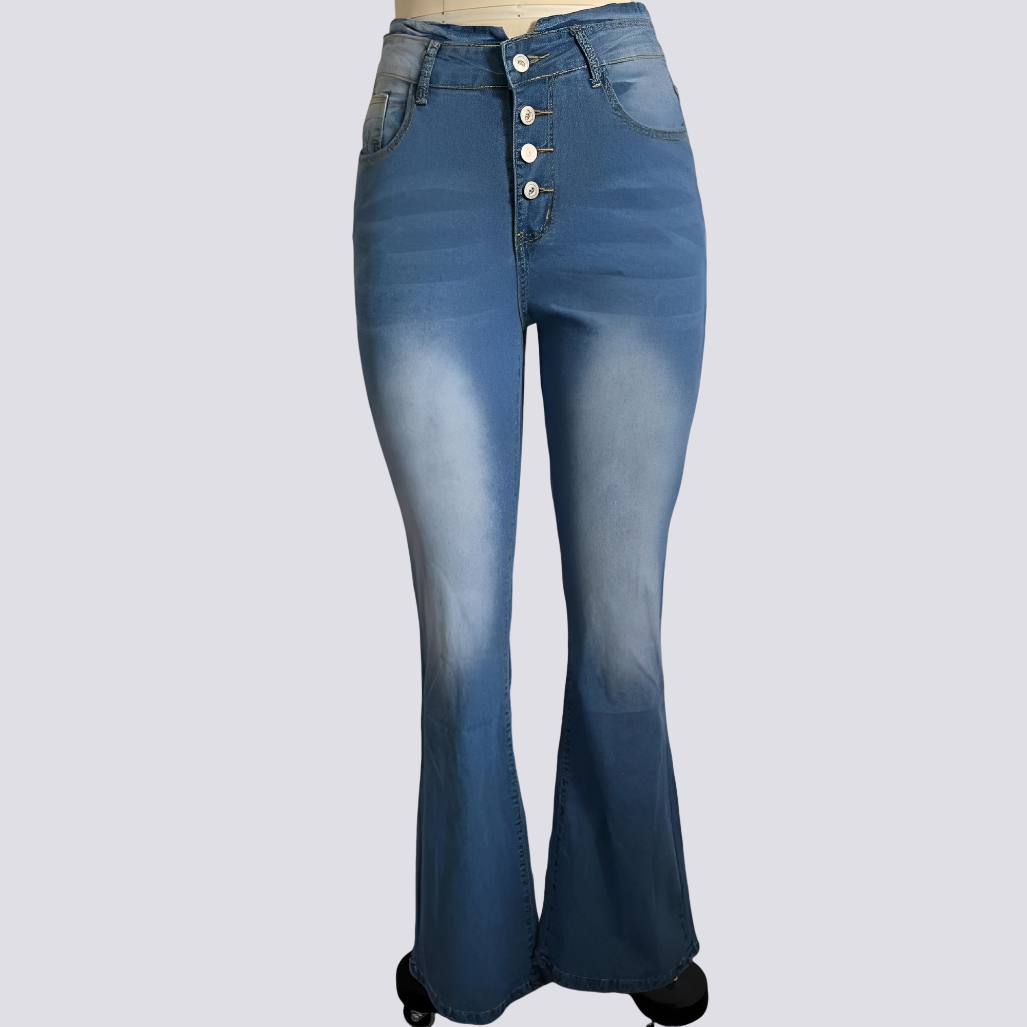 Rosie – Damen-Schlagjeans – perfekt für den entspannten Alltag