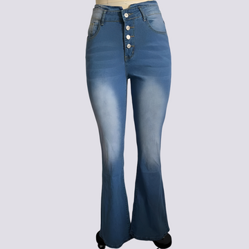 Rosie – Damen-Schlagjeans – perfekt für den entspannten Alltag