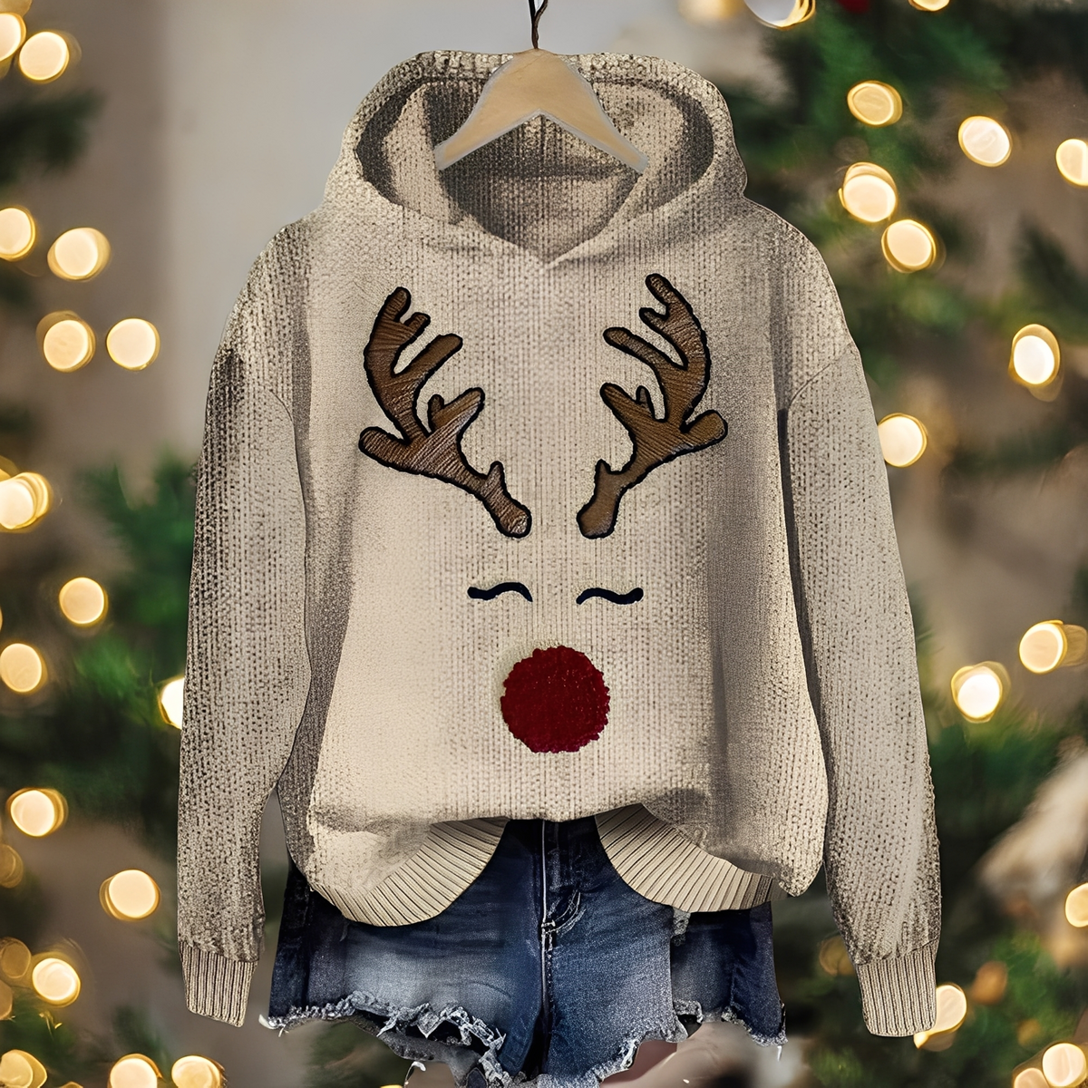 Liza - Modischer und bequemer Weihnachts-Hoodie