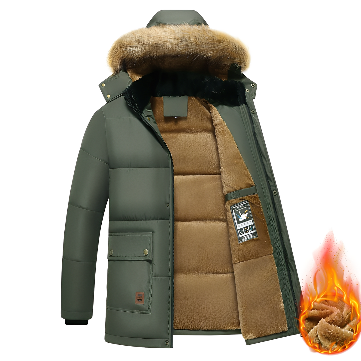 Crispian - Bequeme Kapuzenjacke