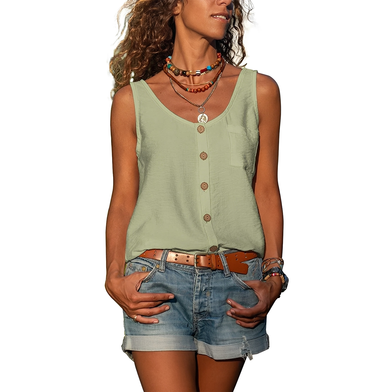 Naressa - Stilvolles Sommer-Tanktop für Damen