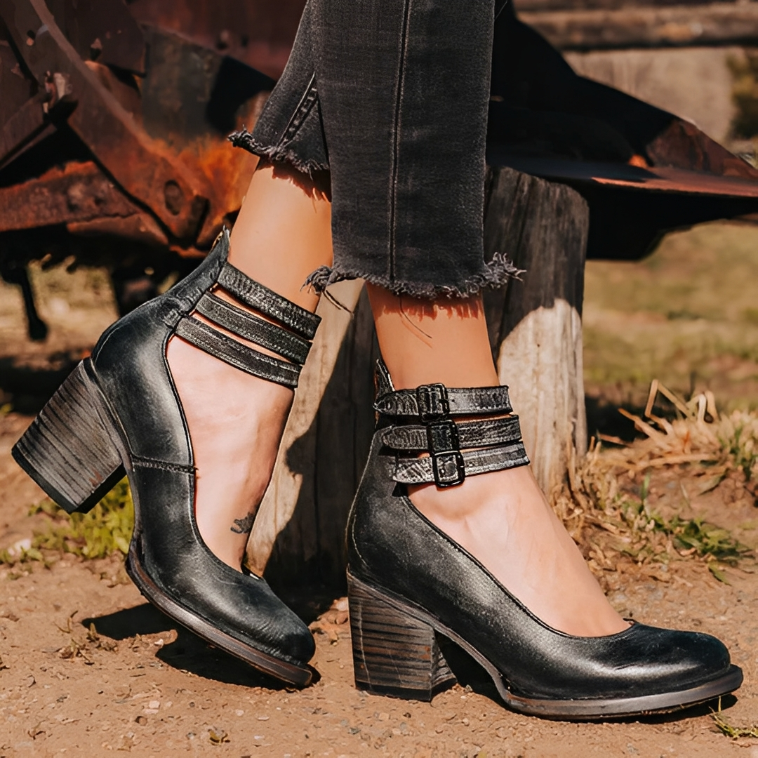 Verona - Vintage-Absatzschuhe