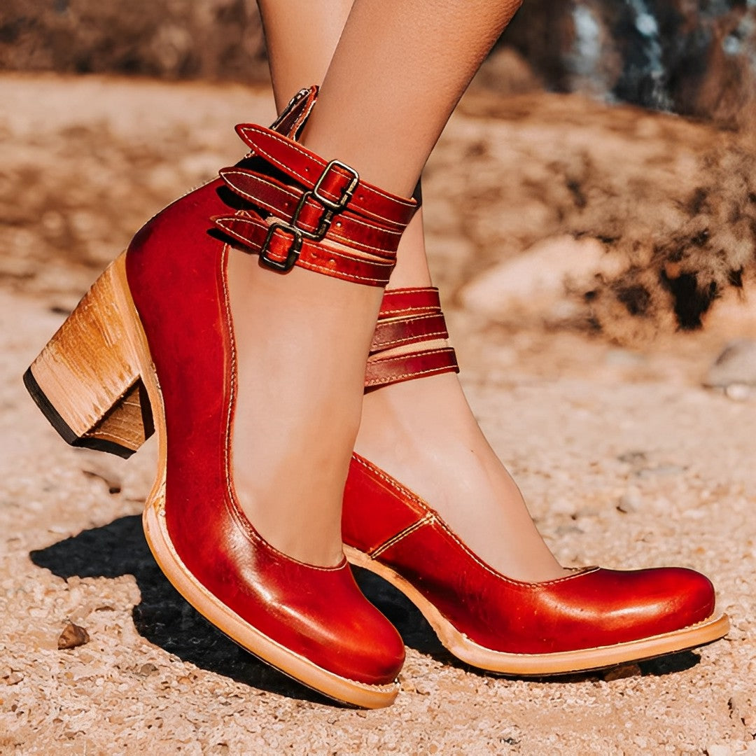 Verona - Vintage-Absatzschuhe