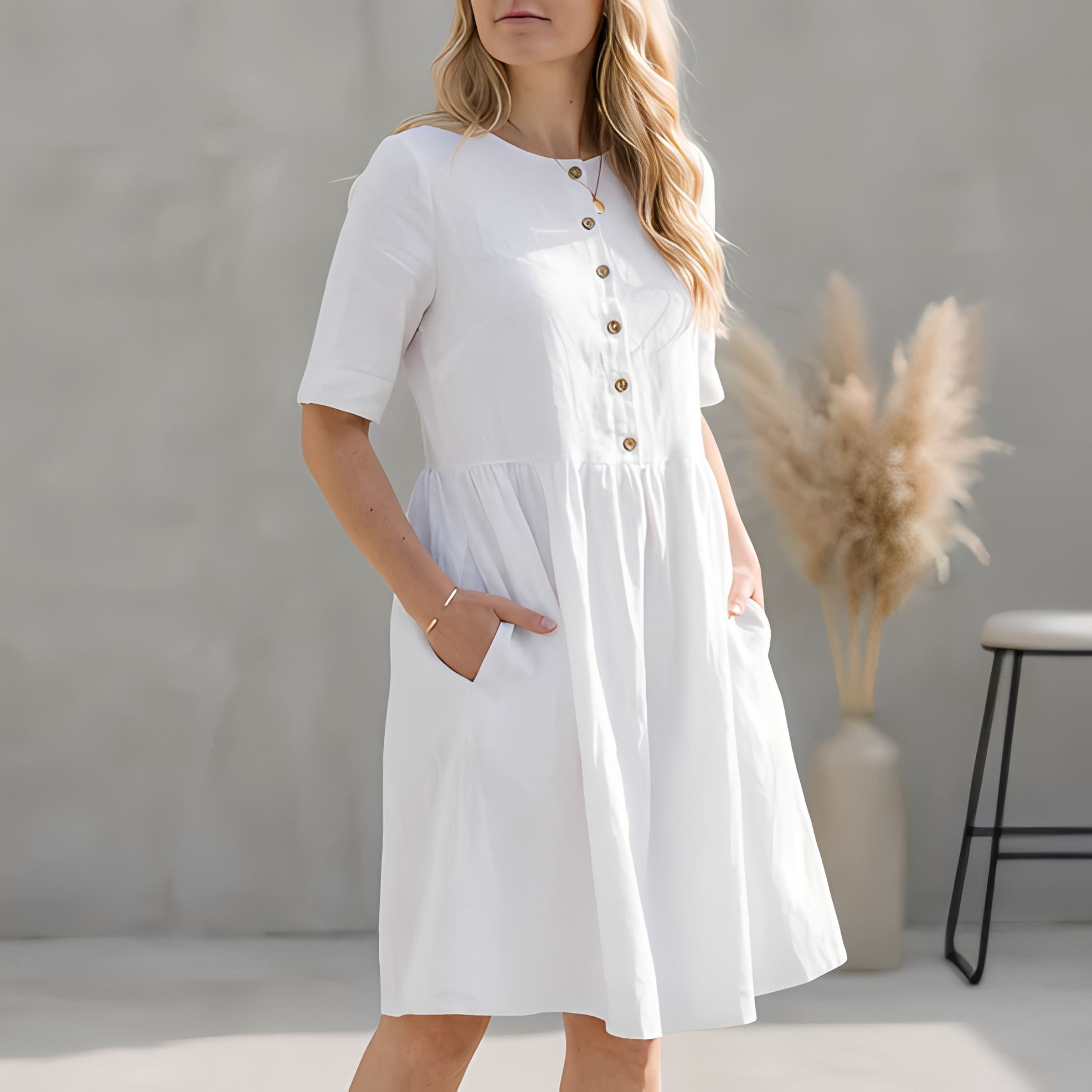 Angelene - Schickes und elegantes Sommerkleid für Frauen
