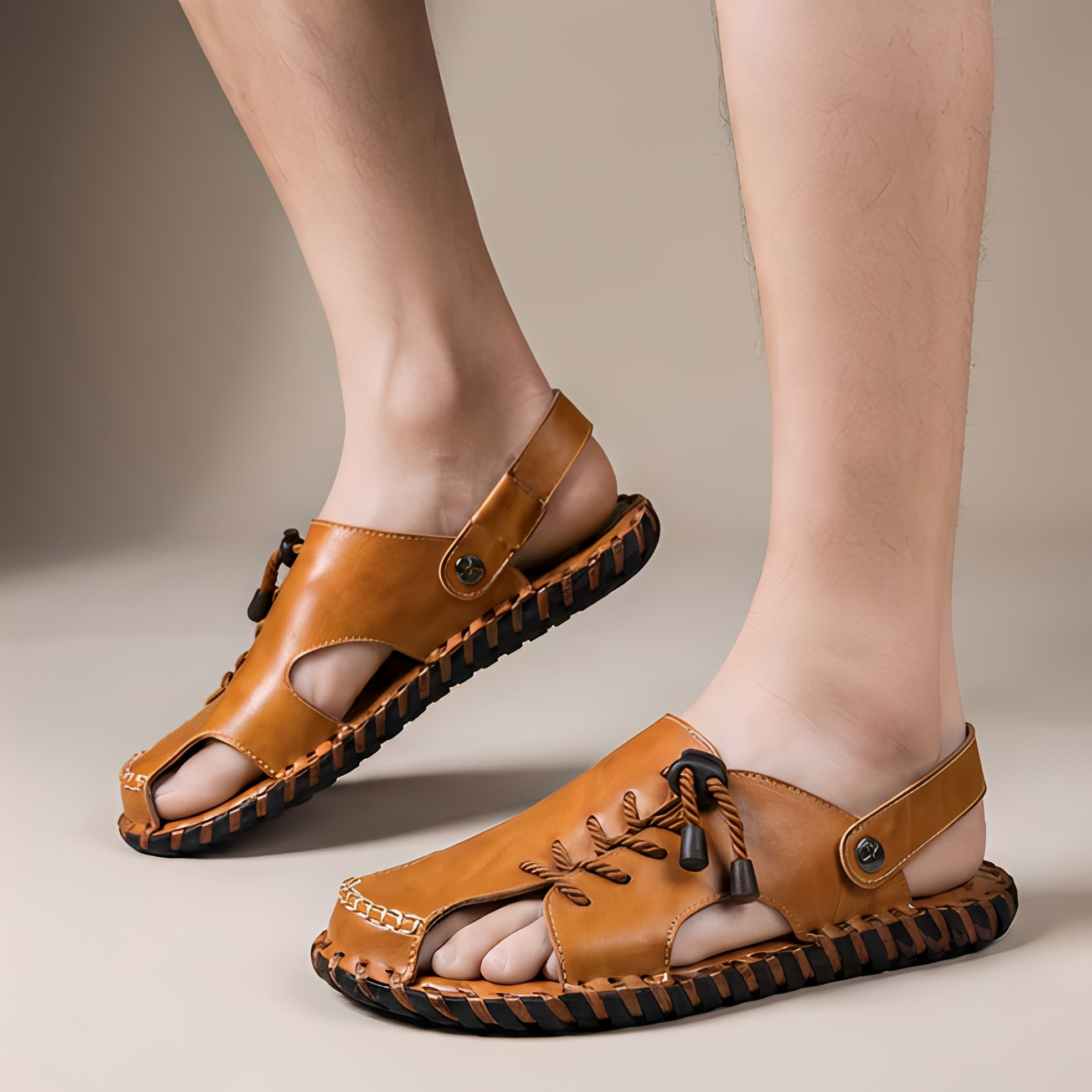 Rowar - Sommer-Sandalen offen vorne für Herren