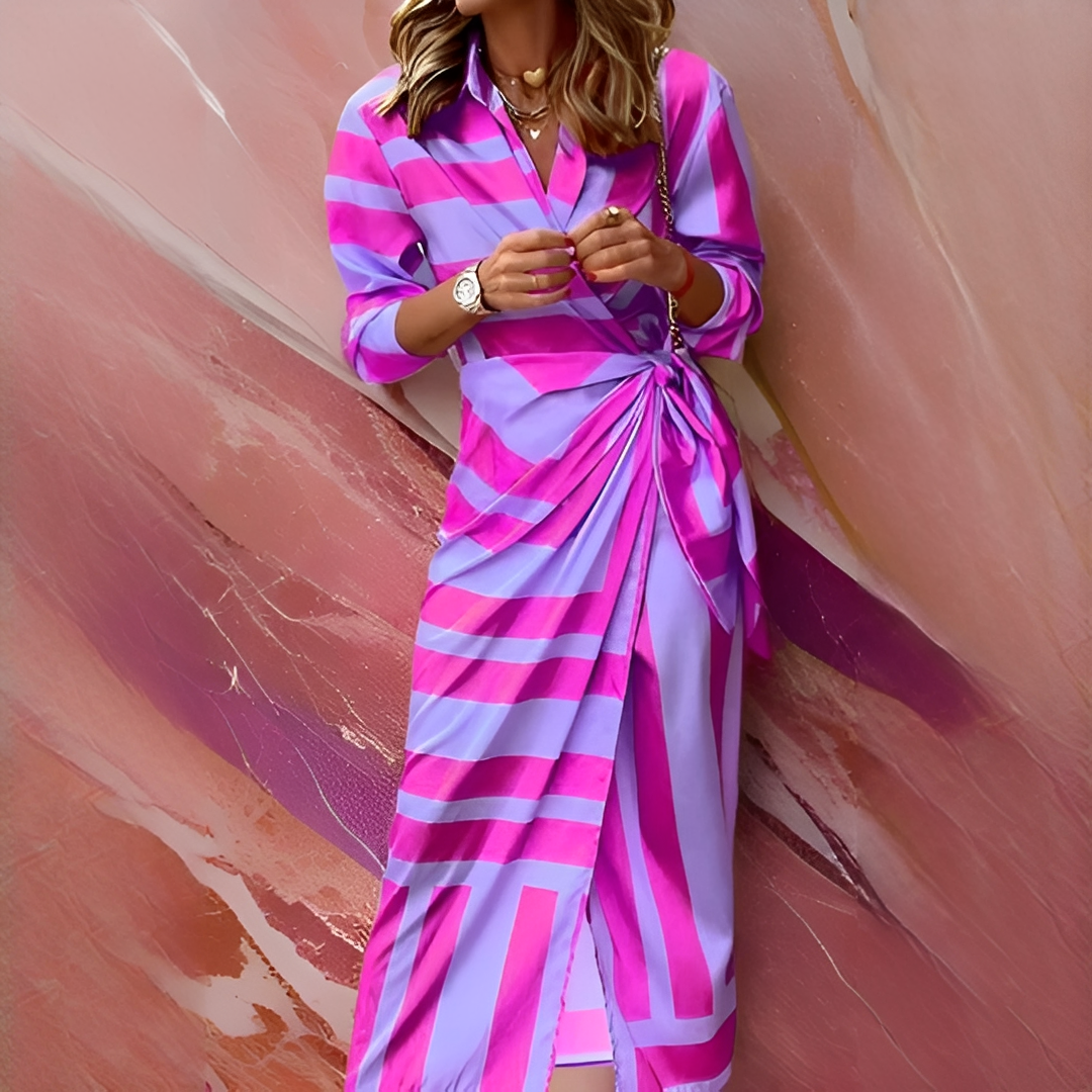 Emery - Elegantes Wickelkleid