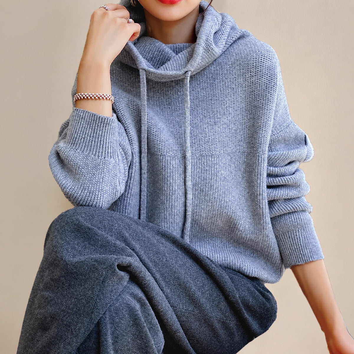 Eden - Stylischer, bequemer Rollkragenpullover