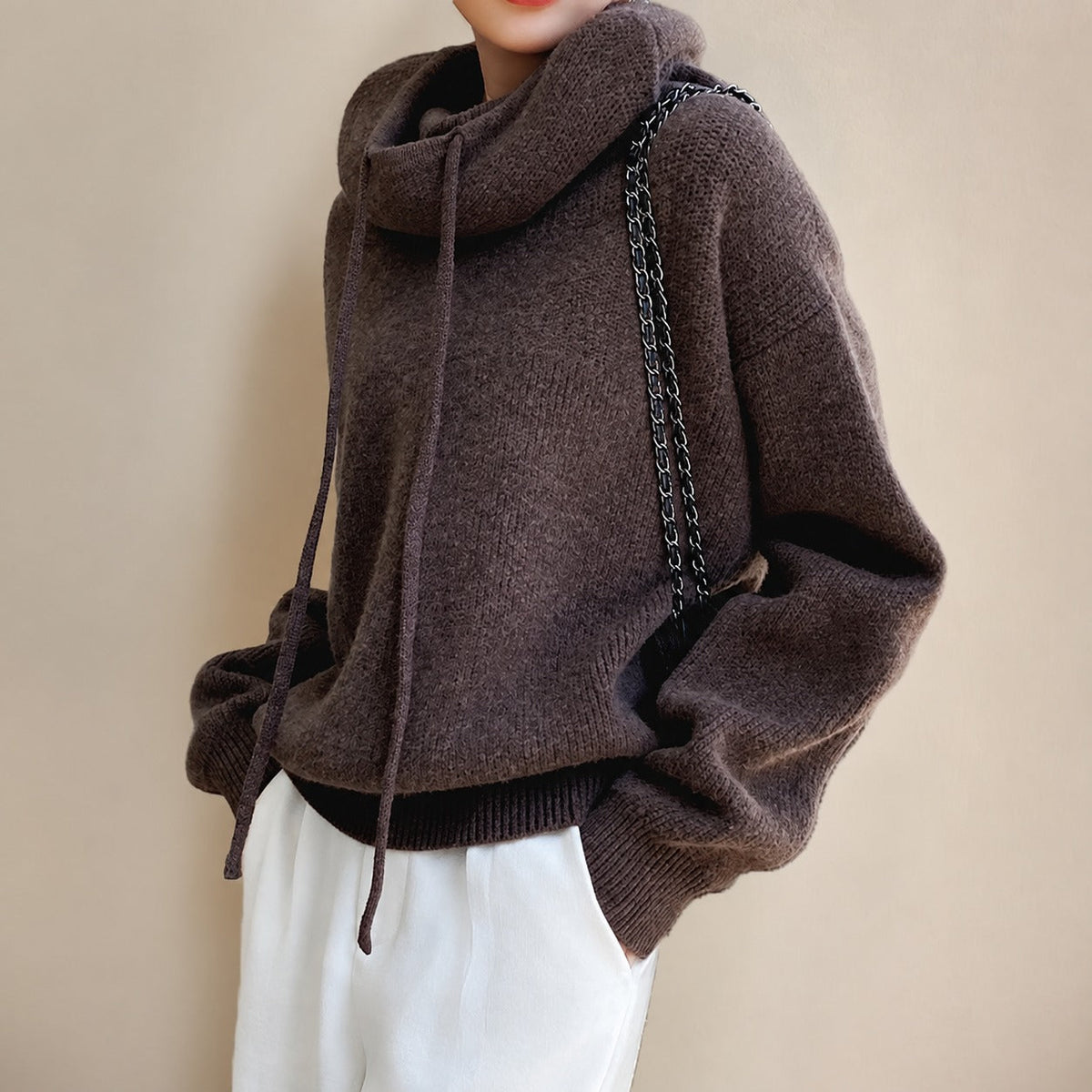Eden - Stylischer, bequemer Rollkragenpullover