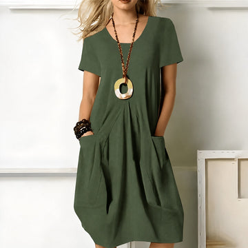 Maryam - Zeitgemäßes, komfortables Kleid mit Taschen