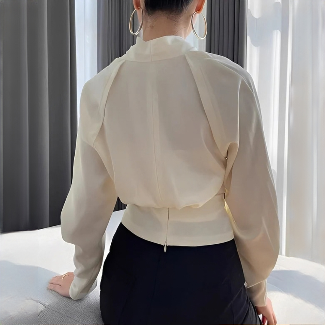 Annora - Elegante und modische Langarmbluse