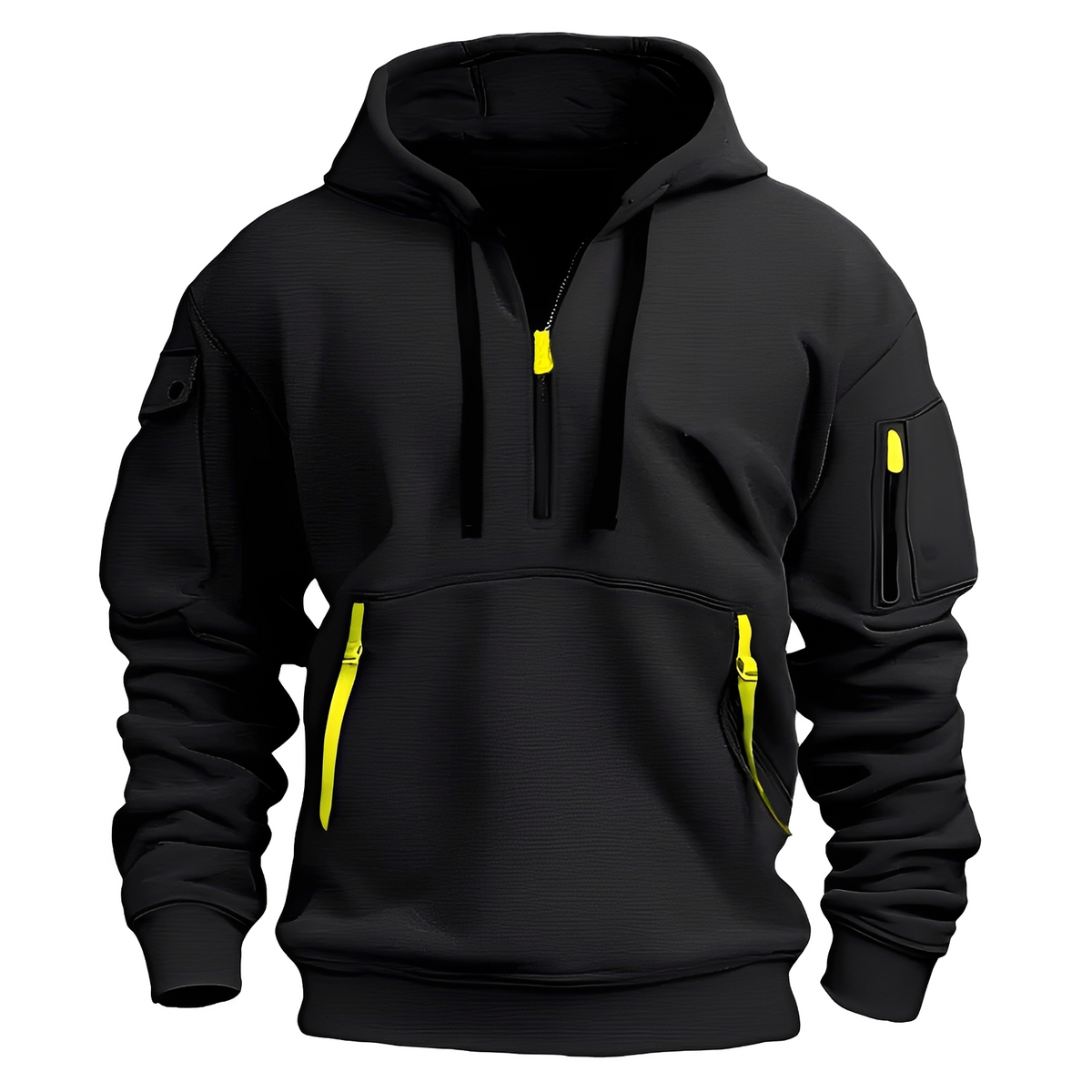Norton - Widerstandsfähiger Hoodie mit halbem Reißverschluss