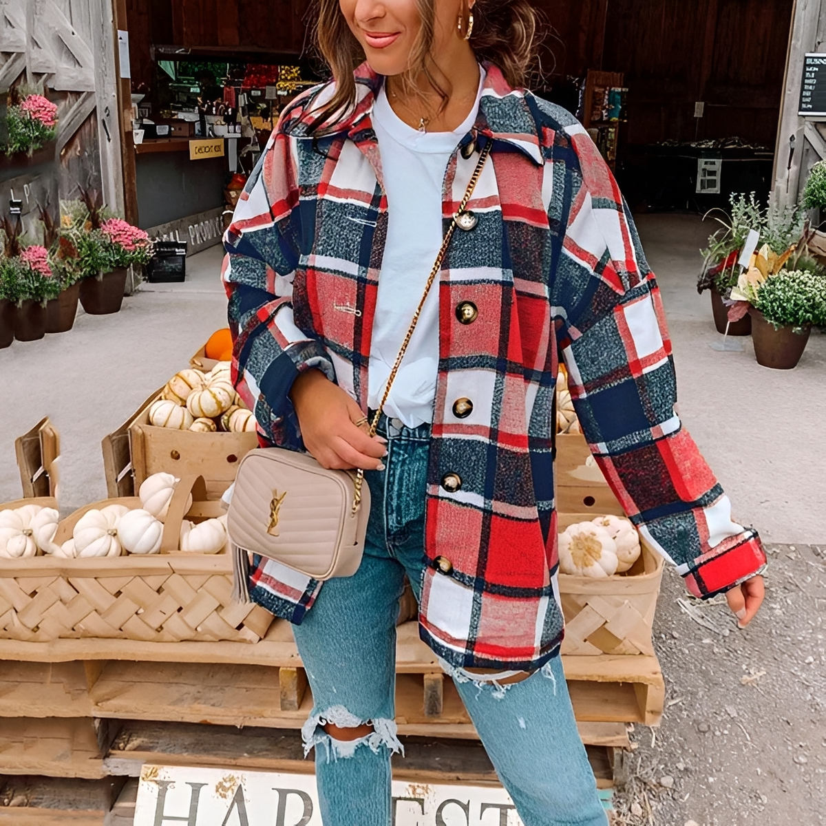 Anna - Elegantes und gemütliches Oversize-Shirt