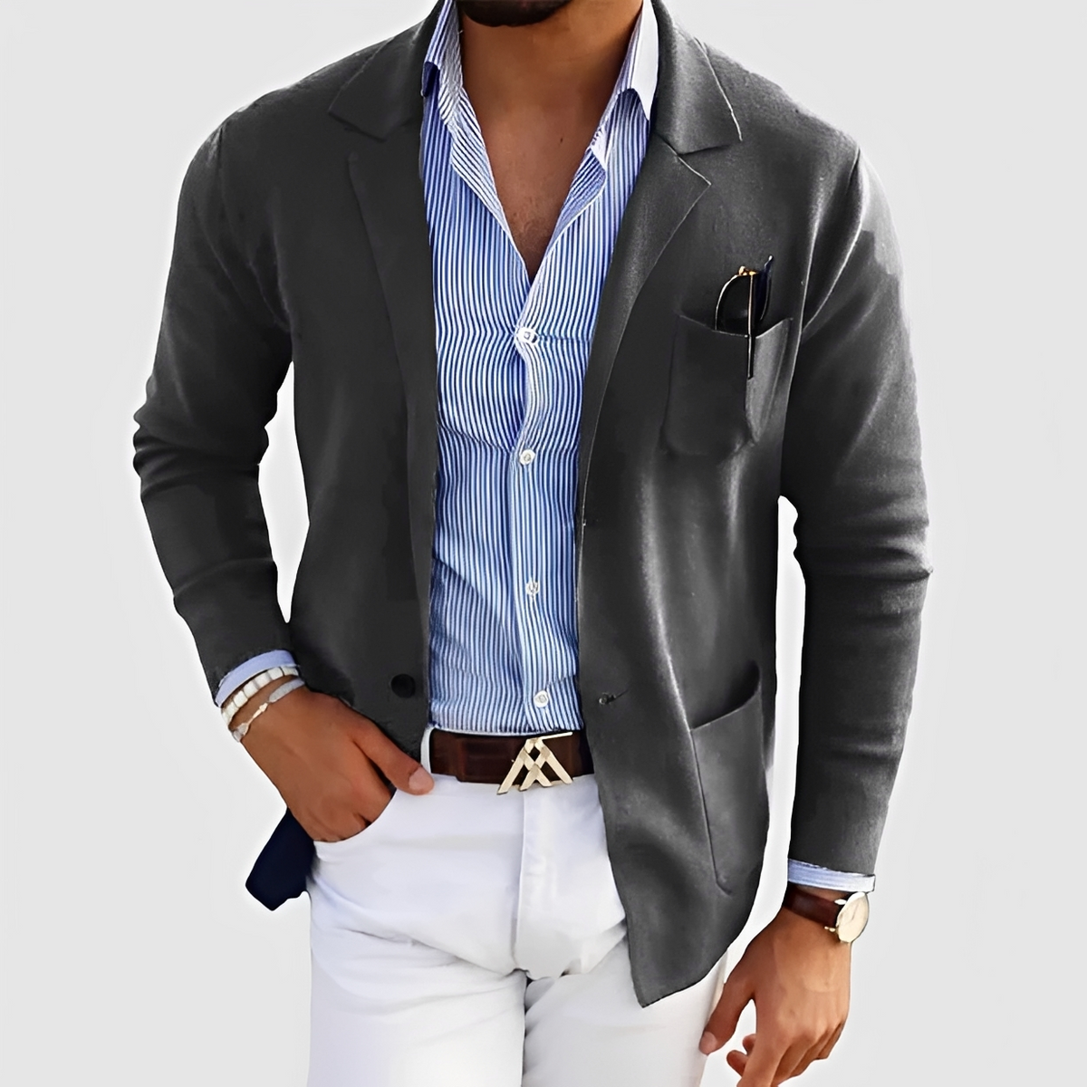 Olivier - Strapazierfähiger und lockerer Blazer