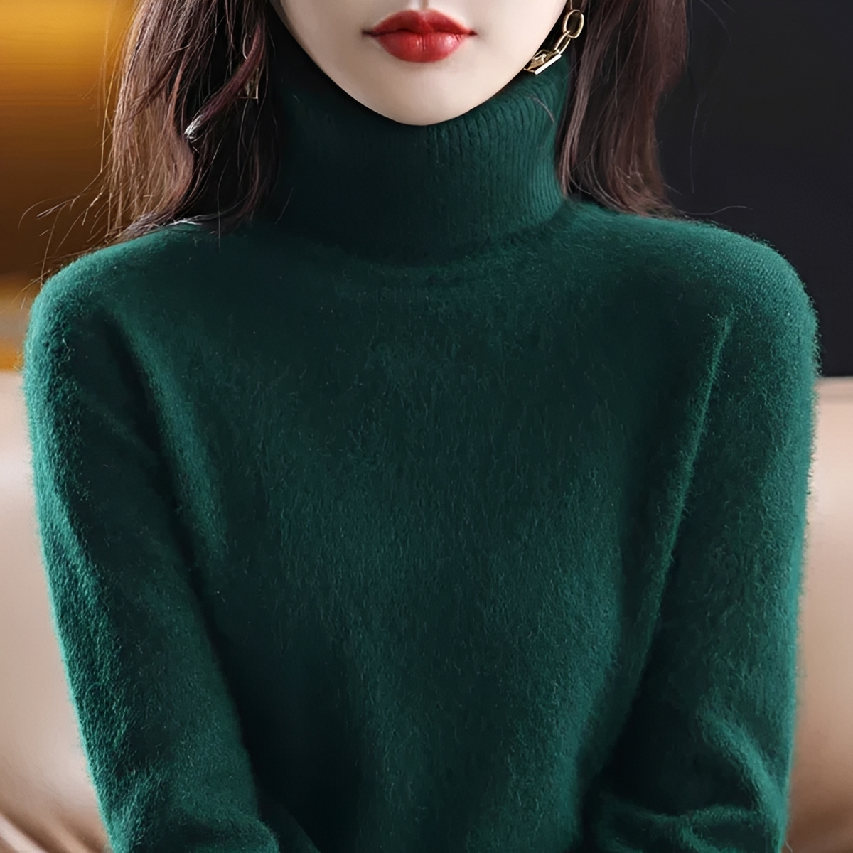 Letizia - Weicher Rollkragenpullover