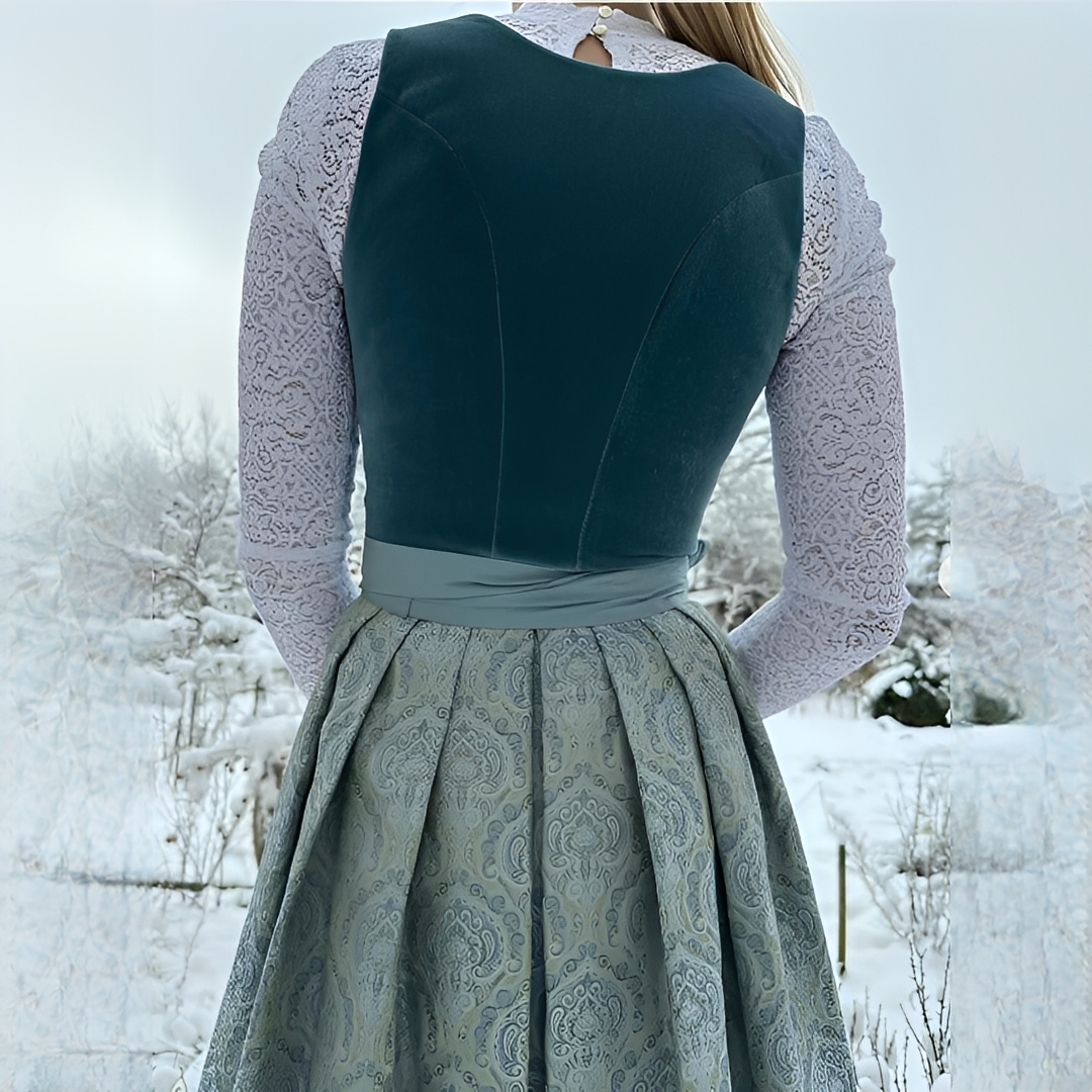Muriel - Stilvolles Damen-Dirndl für das Oktoberfest (ungefüttert)