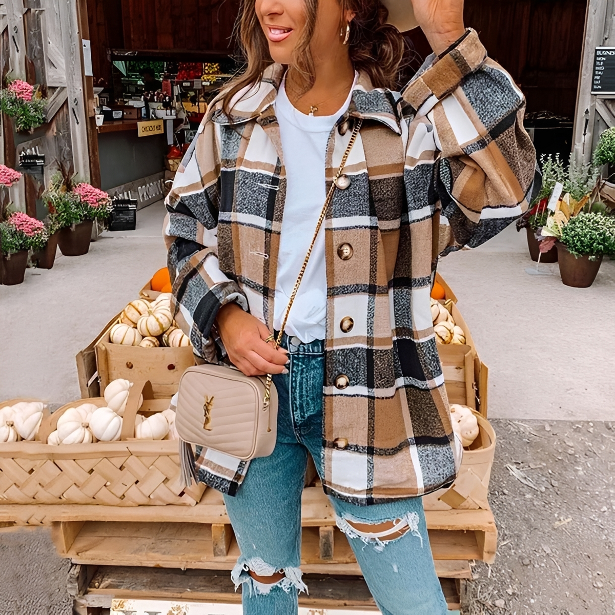Anna - Elegantes und gemütliches Oversize-Shirt