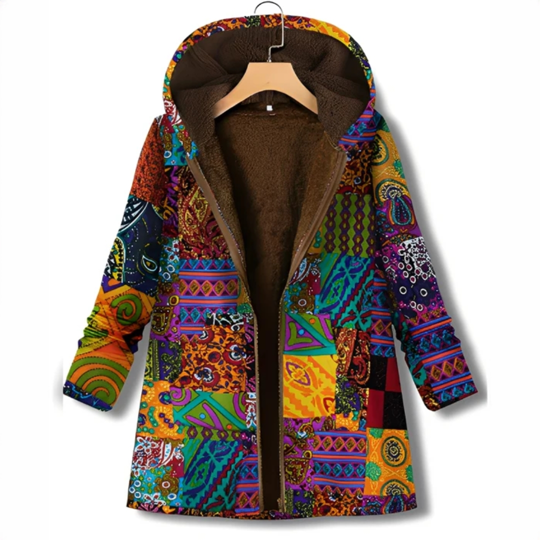 Jaslene - Klassische und bequeme Jacke mit Kapuze