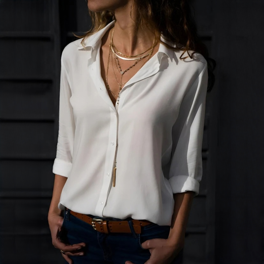 Jordena - Elegante Bluse mit Ärmeln