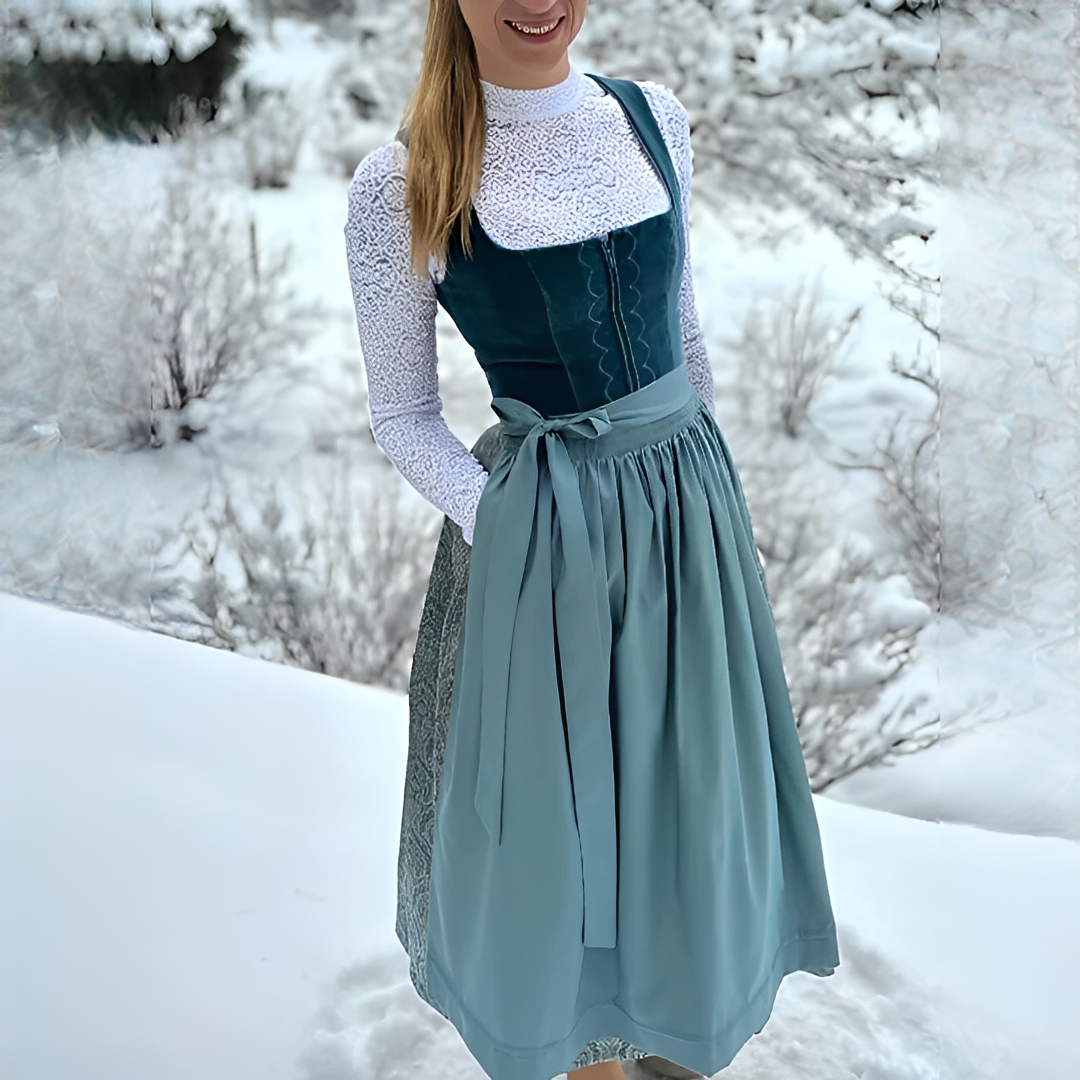 Muriel - Stilvolles Damen-Dirndl für das Oktoberfest (ungefüttert)