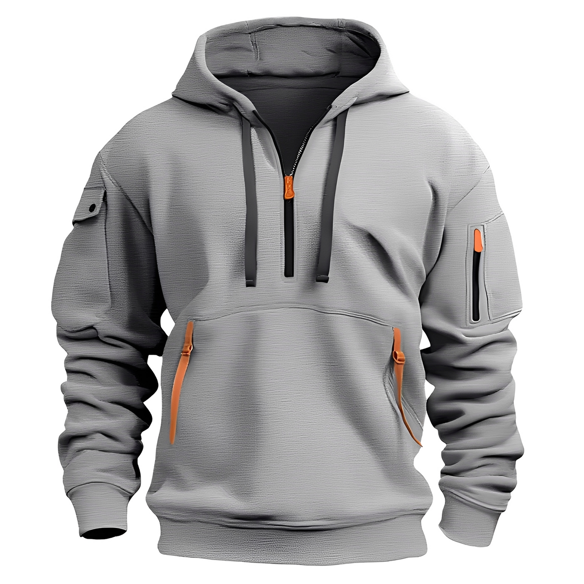 Norton - Widerstandsfähiger Hoodie mit halbem Reißverschluss