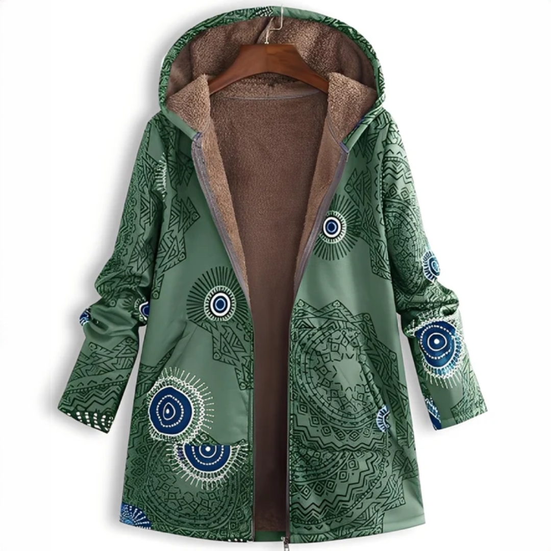 Jaslene - Klassische und bequeme Jacke mit Kapuze